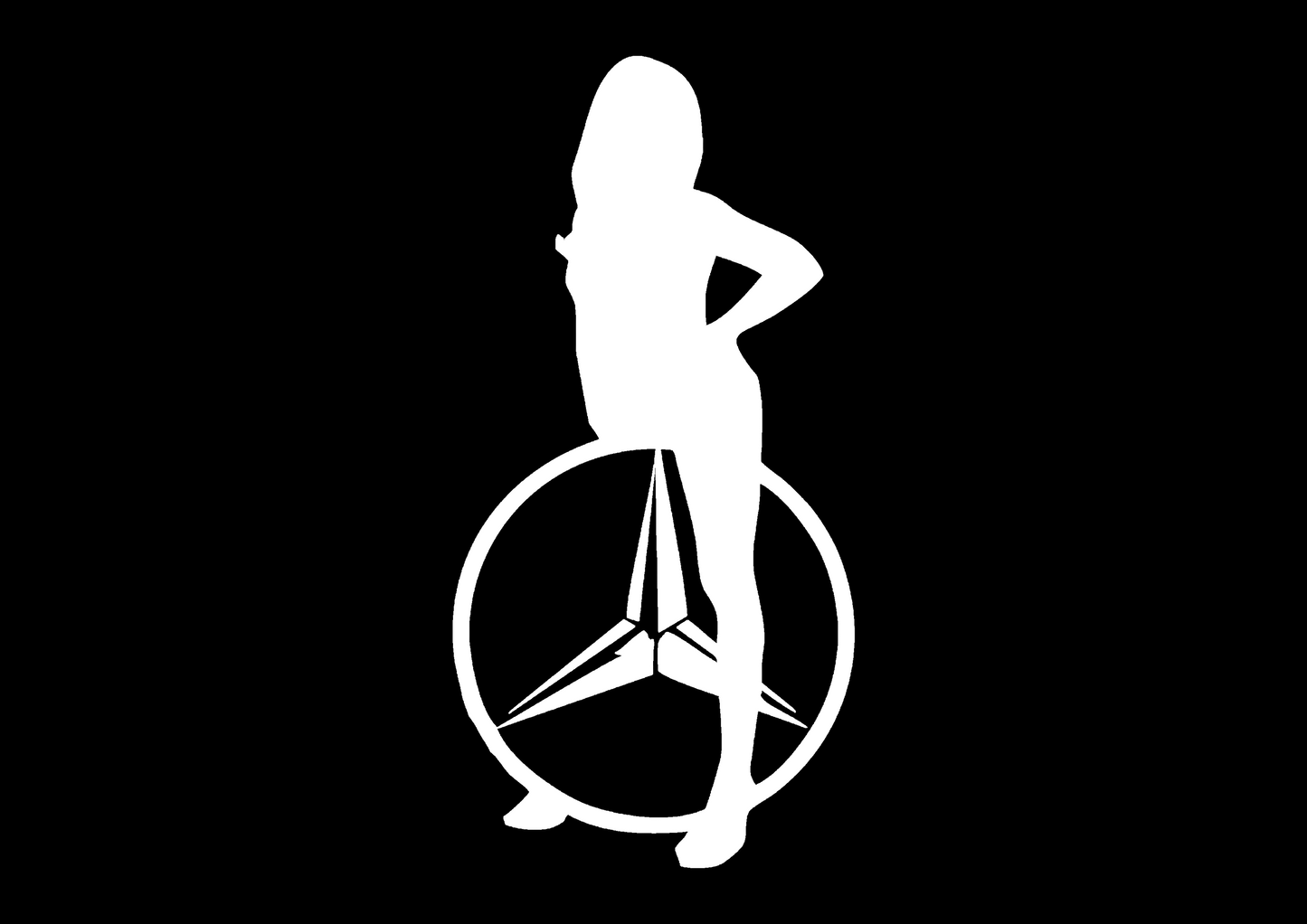 Sticker - MERCEDES GIRL 3