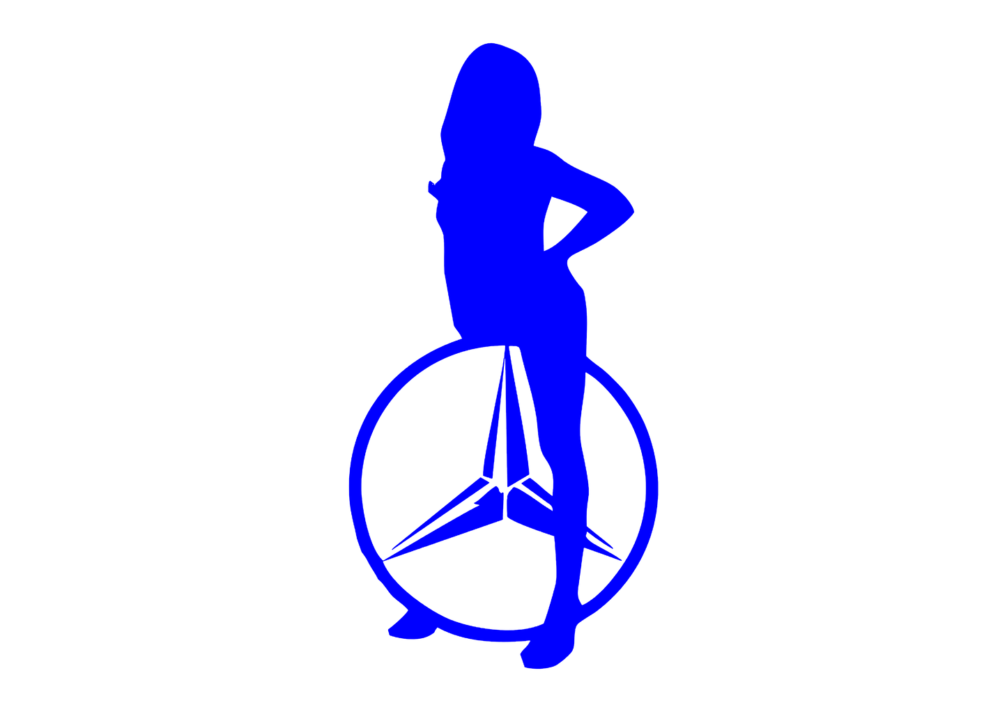 Sticker - MERCEDES GIRL 3
