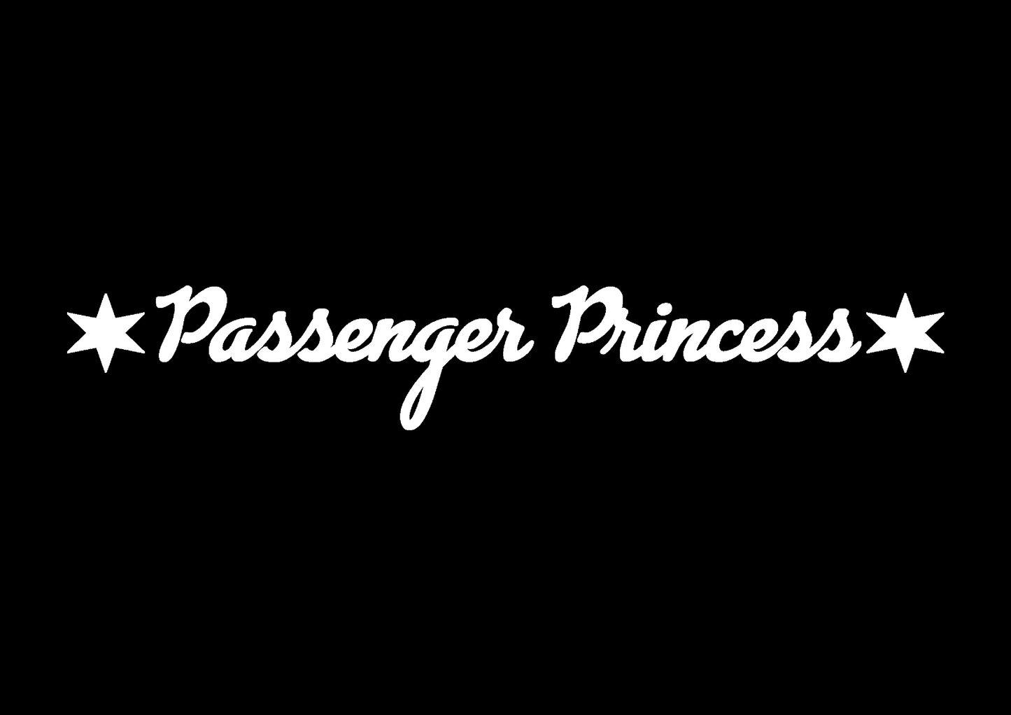 Sticker - PASSENGER PRINCESS