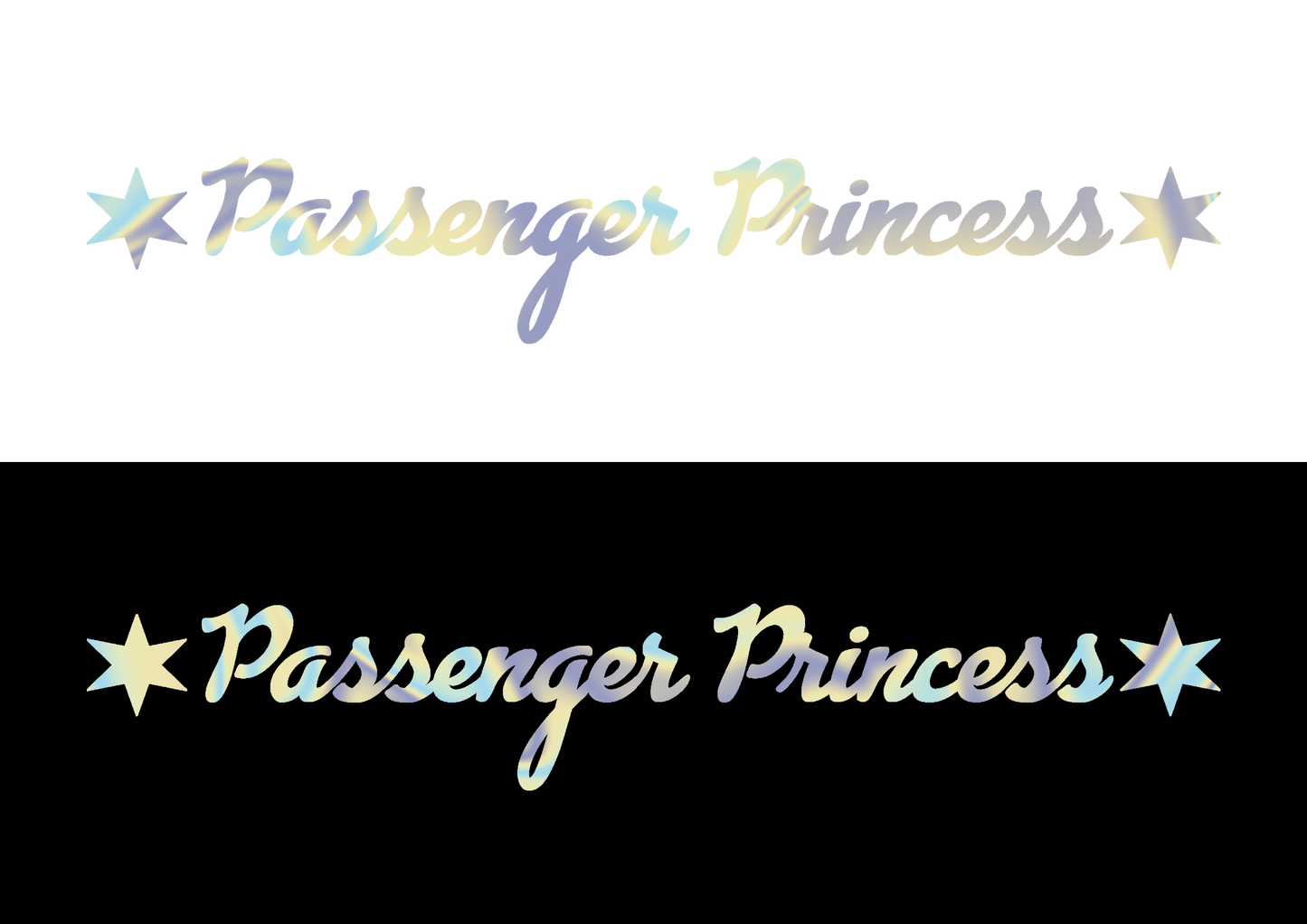 Sticker - PASSENGER PRINCESS