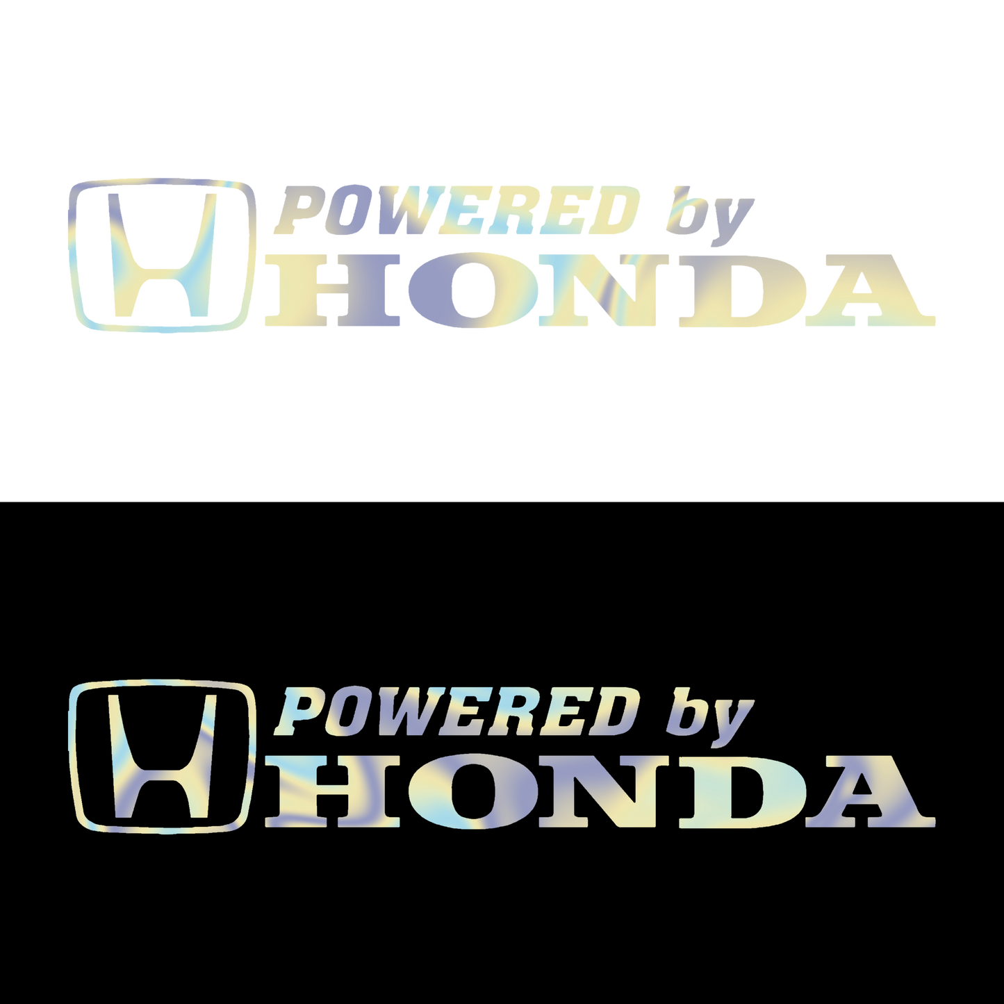 Sticker - POWERED BY HONDA