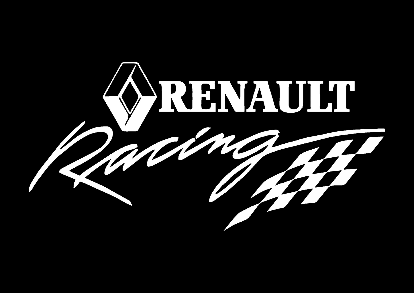 Sticker - RENAULT RACING 2