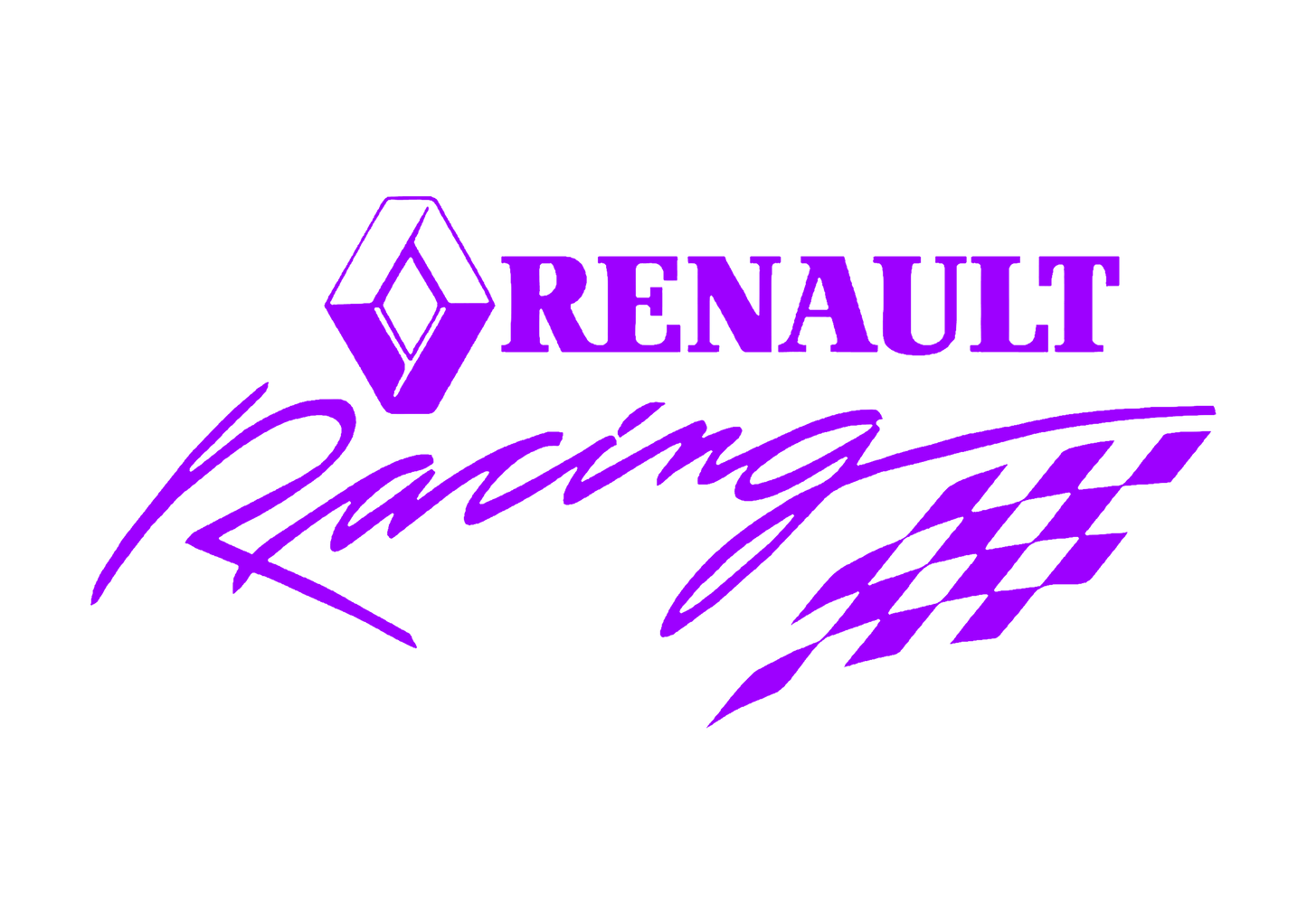 Sticker - RENAULT RACING 2
