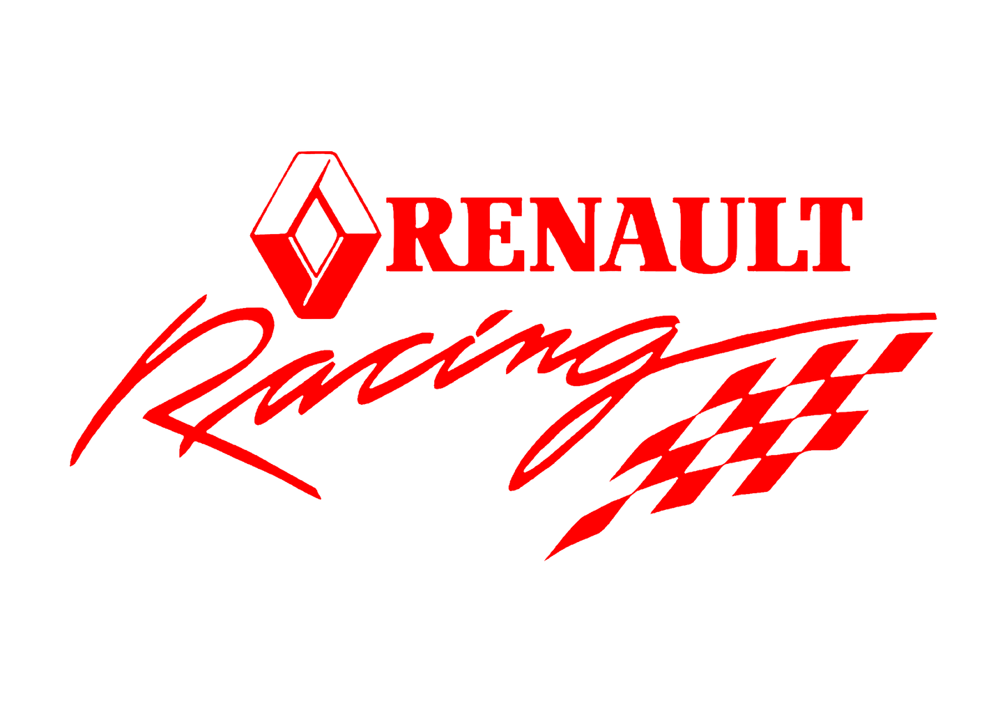 Sticker - RENAULT RACING 2