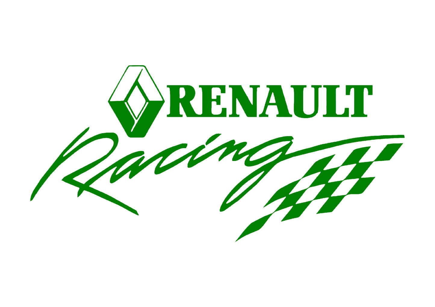Sticker - RENAULT RACING 2