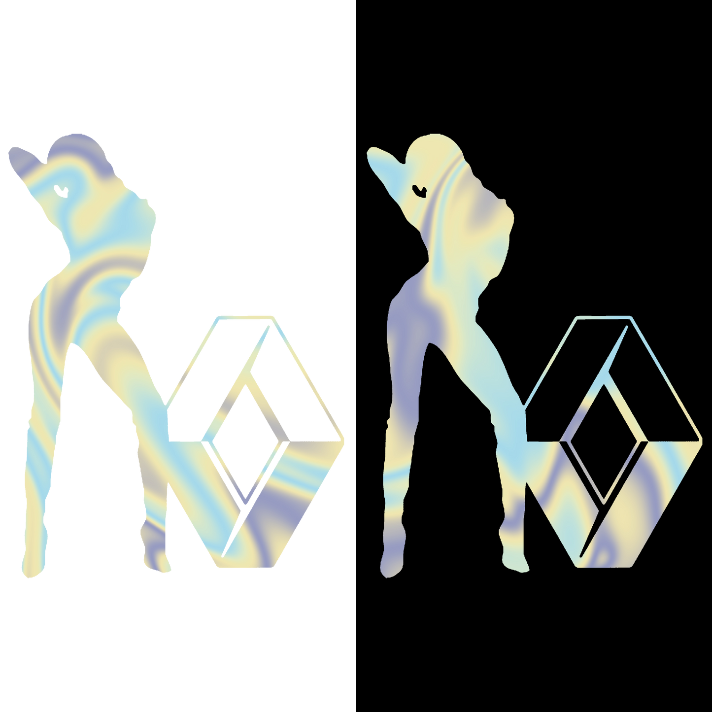 Sticker - RENAULT GIRL