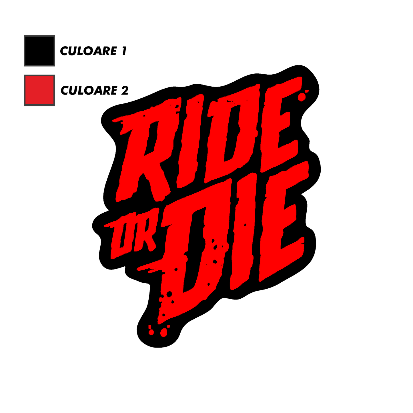 Sticker - RIDE OR DIE 3