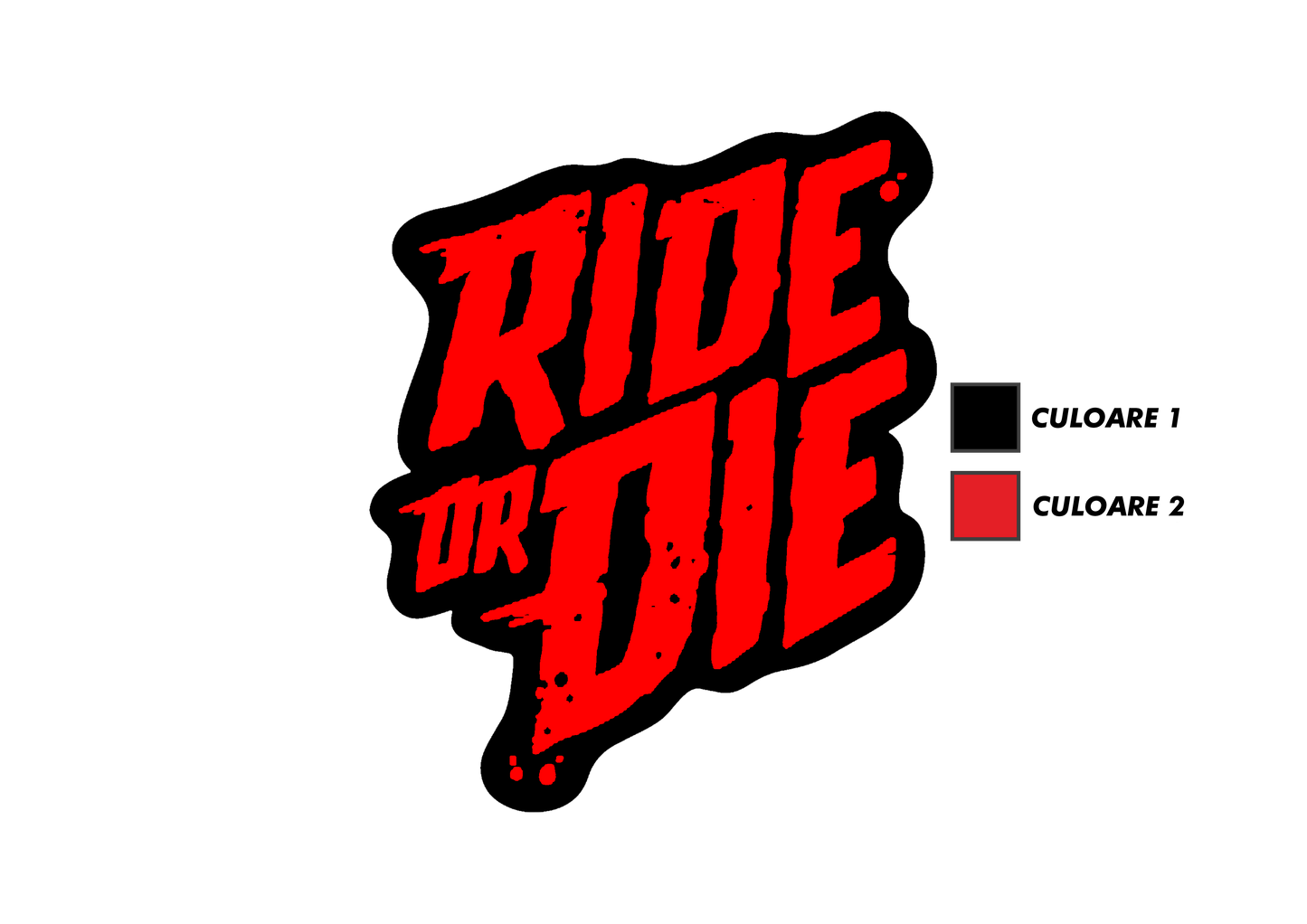 Sticker - RIDE OR DIE 3