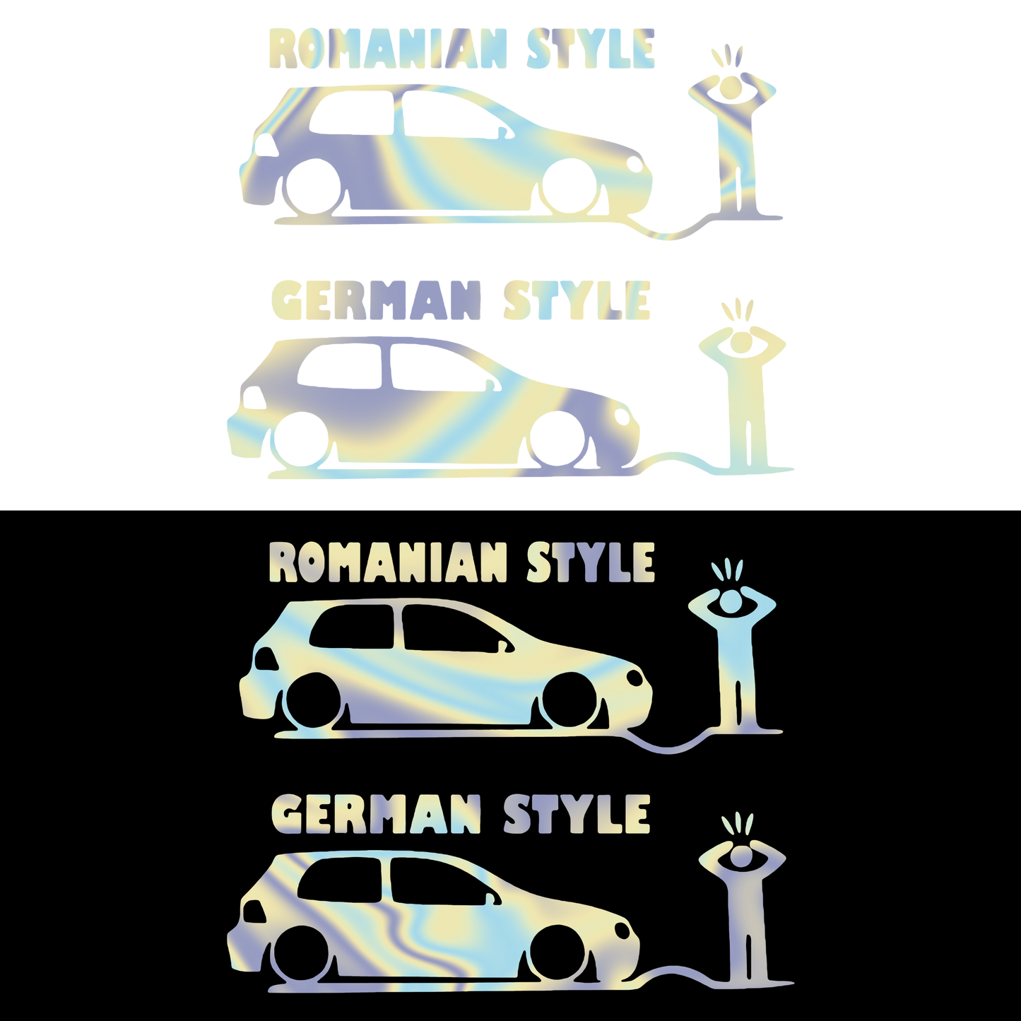 Sticker - ROMANIAN-GERMAN STYLE