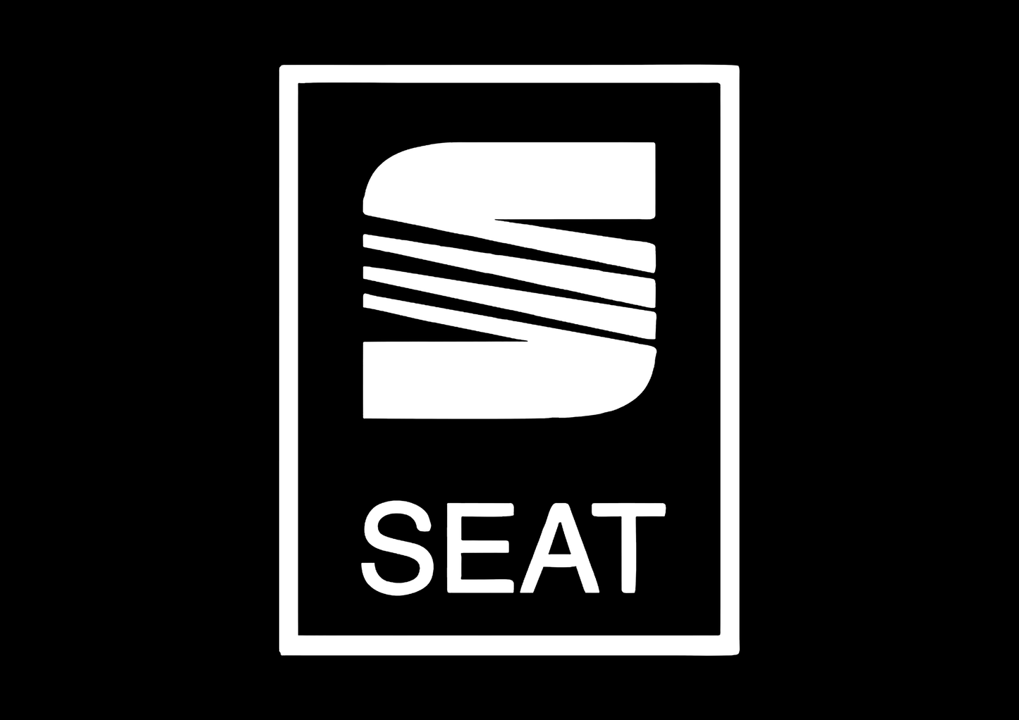 Sticker - SEAT FRAME