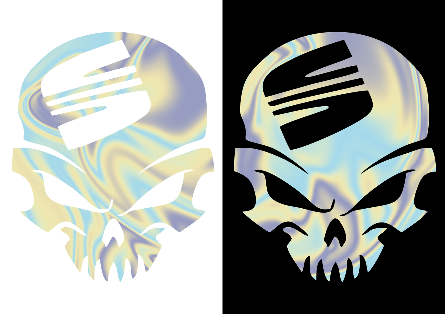Sticker - SEAT SKULL 2