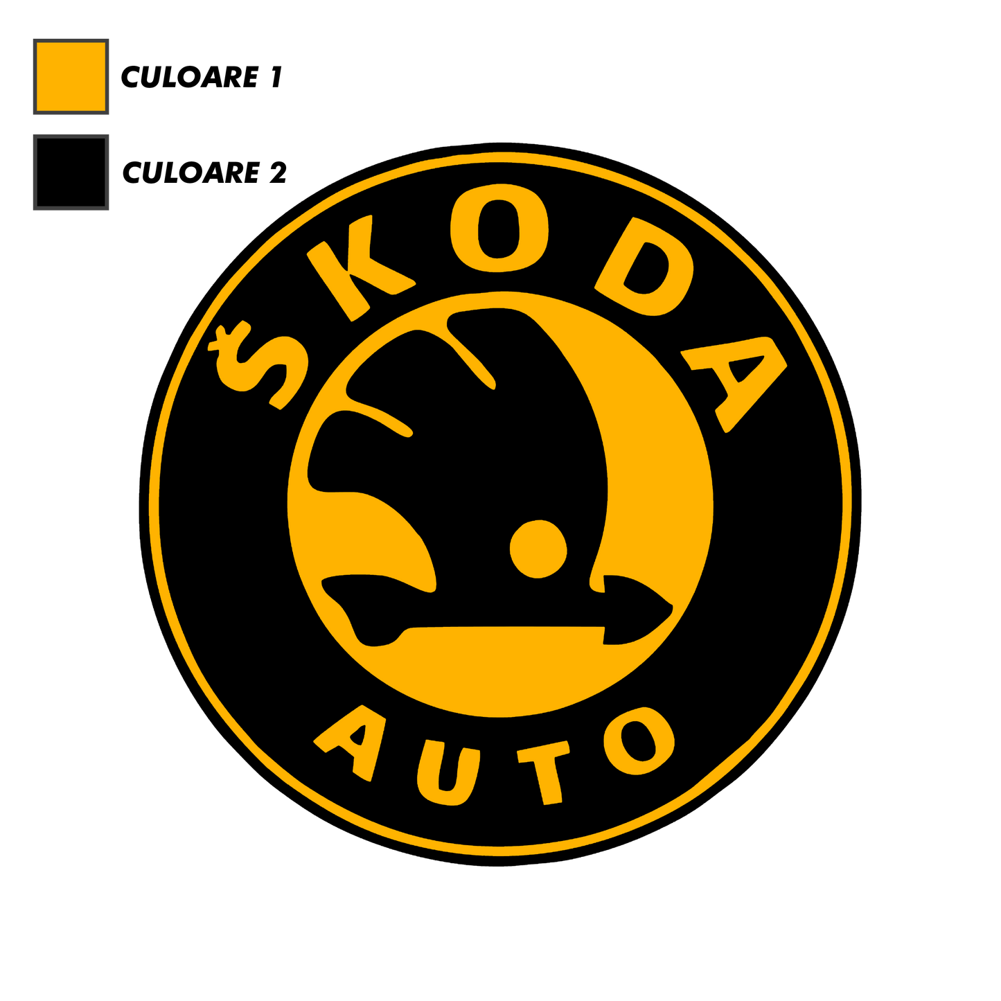 Sticker - SKODA LOGO