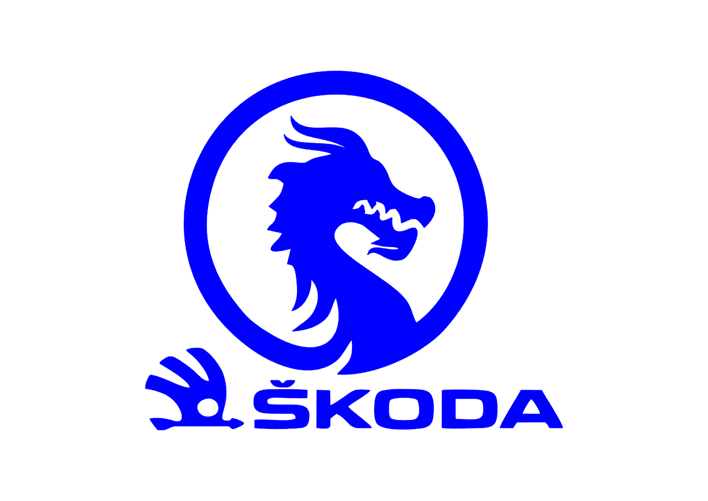 Sticker - SKODA DRAGON