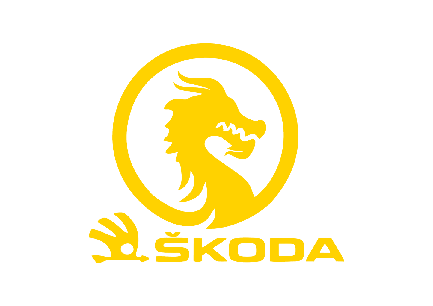 Sticker - SKODA DRAGON