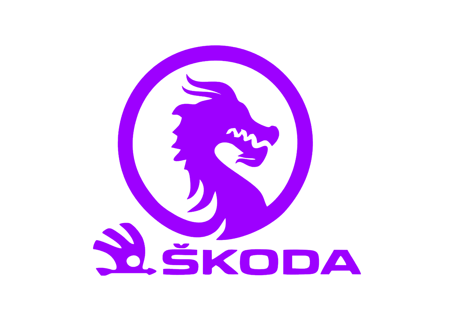 Sticker - SKODA DRAGON