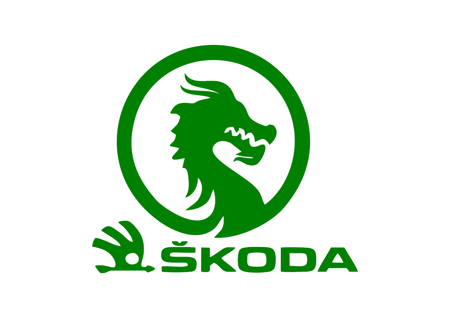Sticker - SKODA DRAGON