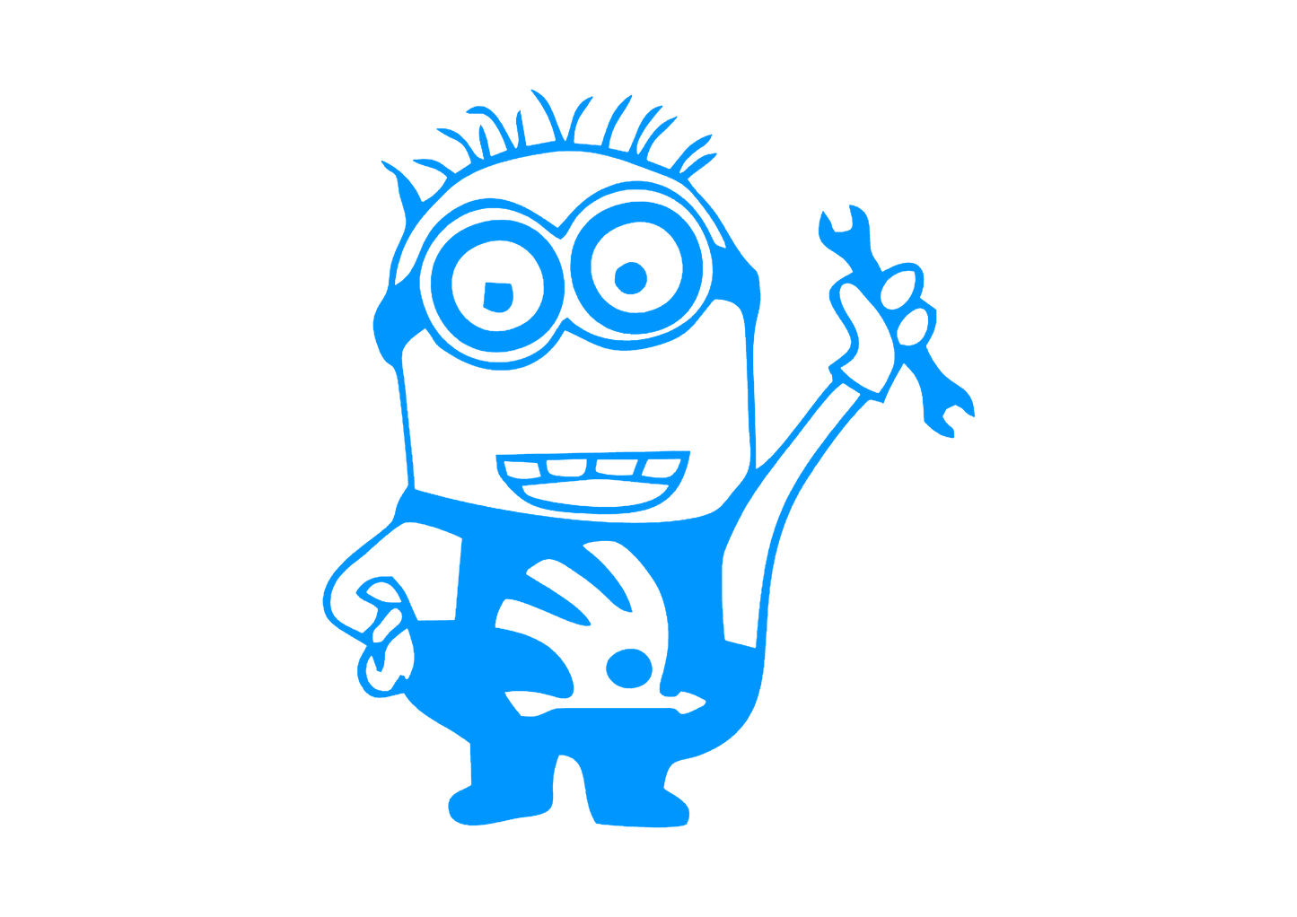 Sticker - SKODA MINION MECANIC