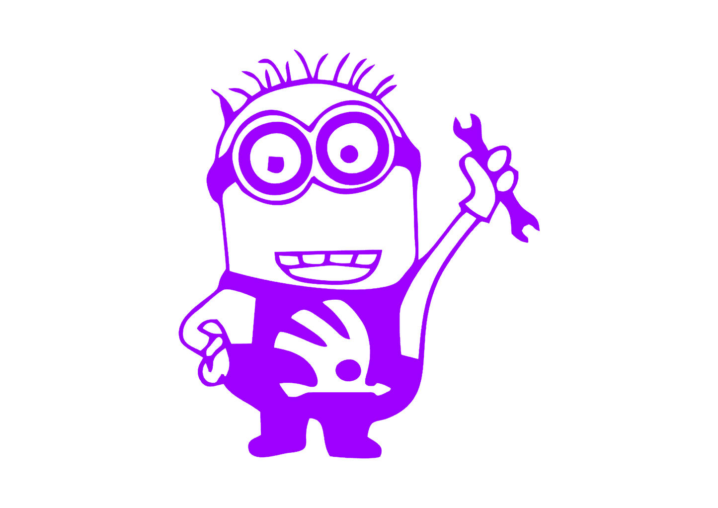 Sticker - SKODA MINION MECANIC