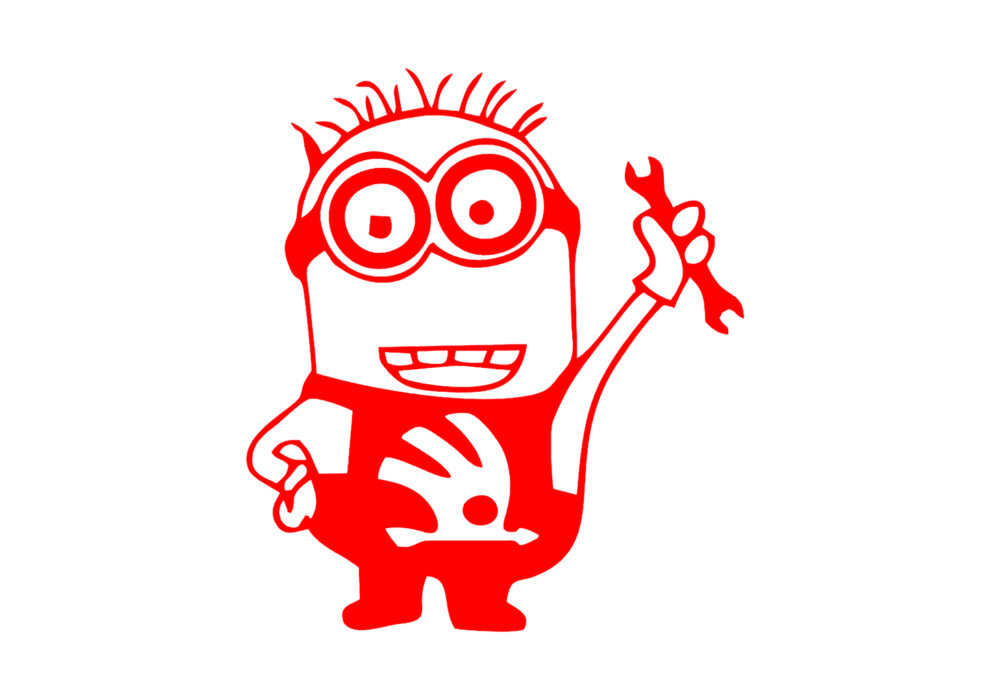 Sticker - SKODA MINION MECANIC