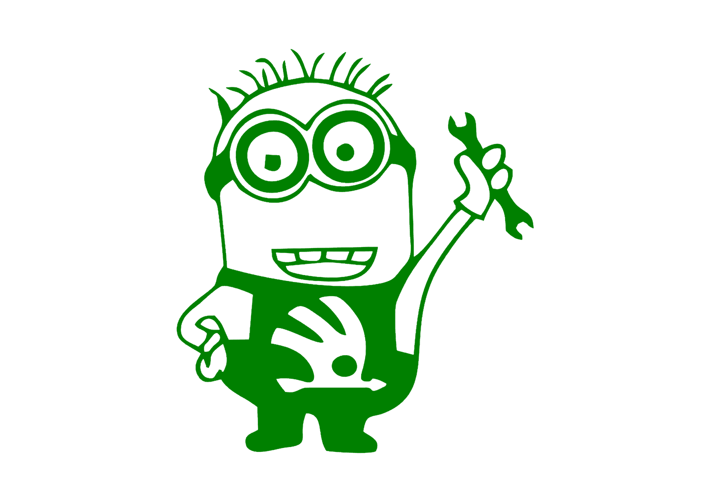 Sticker - SKODA MINION MECANIC