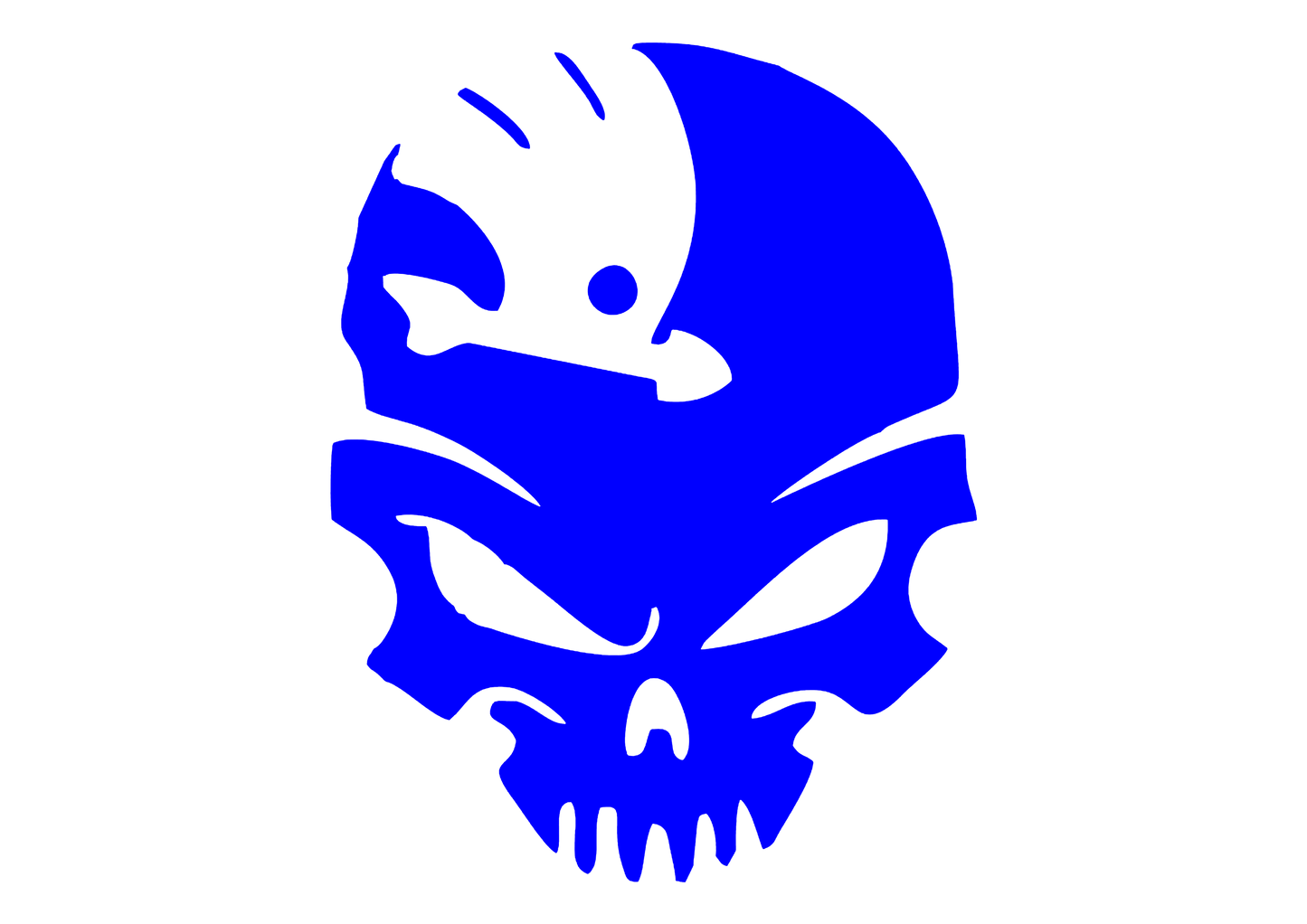Sticker - SKODA SKULL