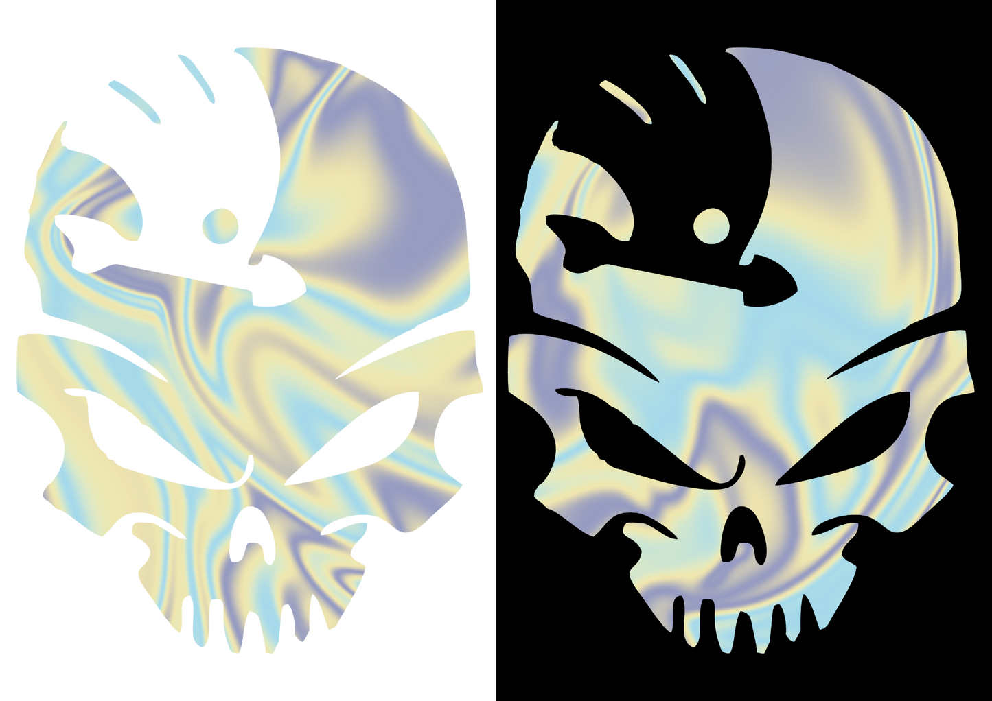 Sticker - SKODA SKULL