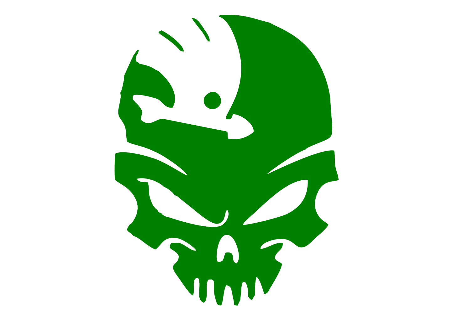 Sticker - SKODA SKULL