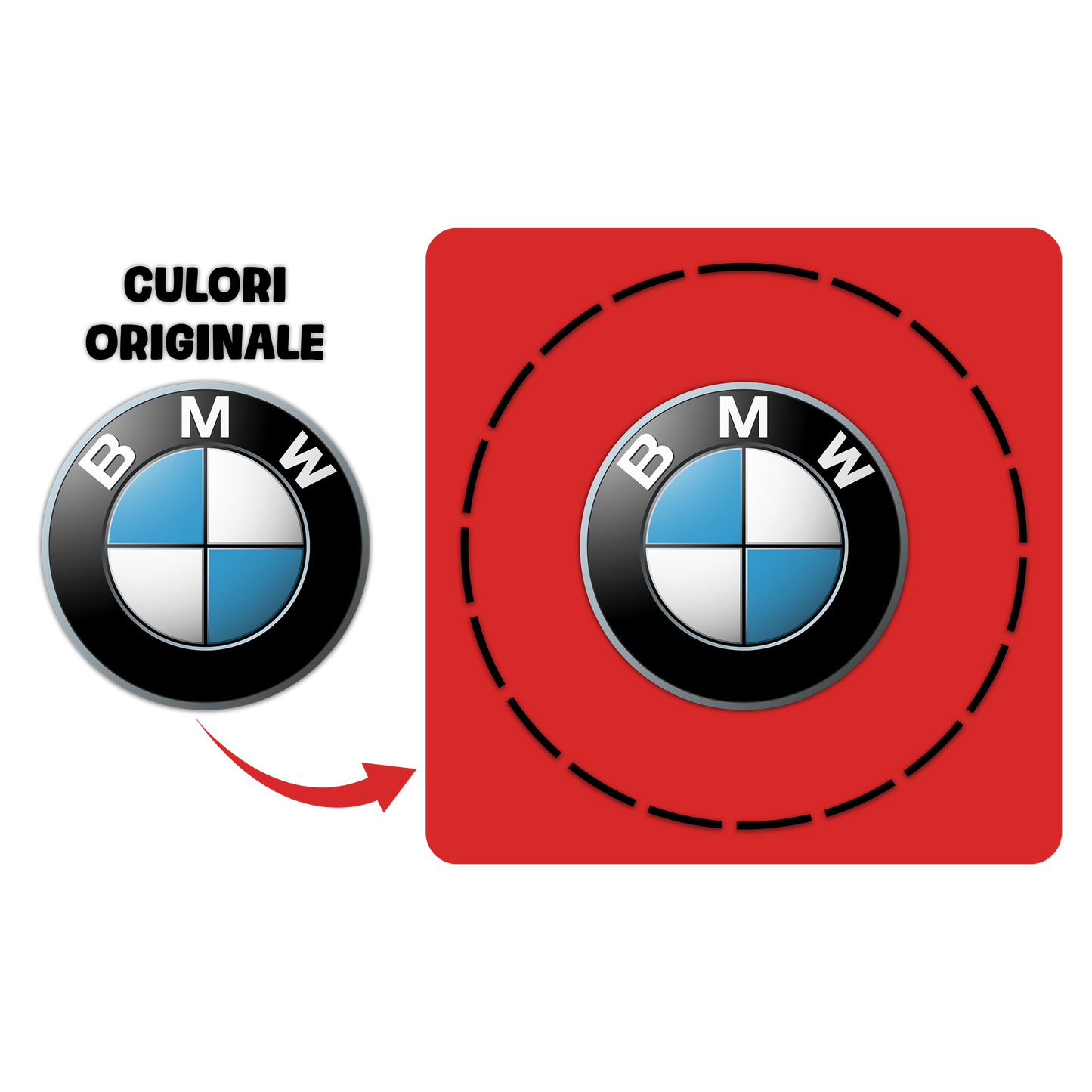 Set x5 Stickere Capace Jante - PERSONALIZATE