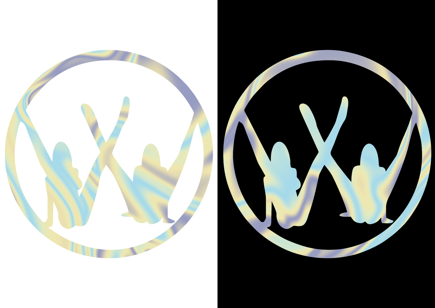 Sticker - VOLKSWAGEN GIRL LOGO