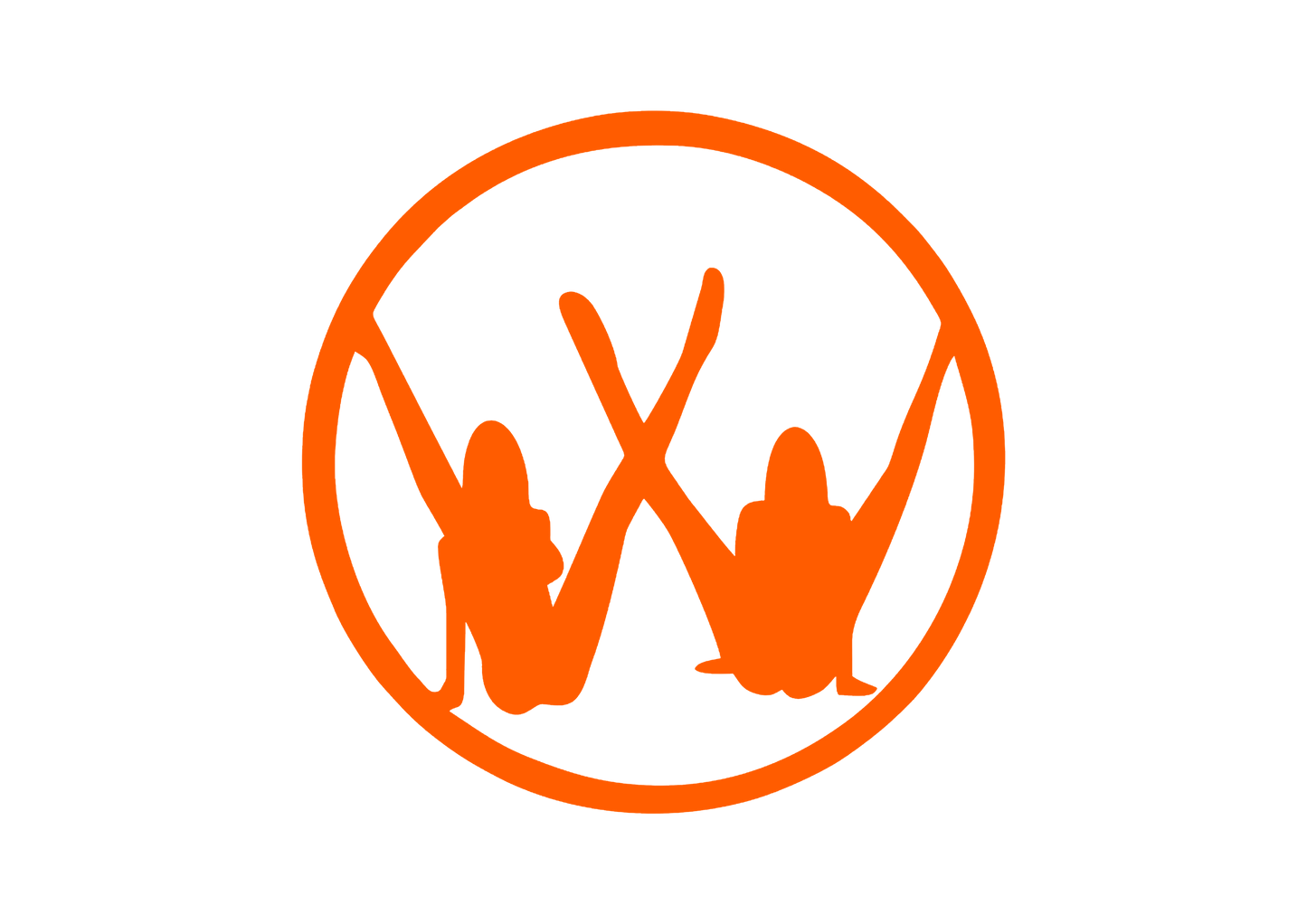 Sticker - VOLKSWAGEN GIRL LOGO