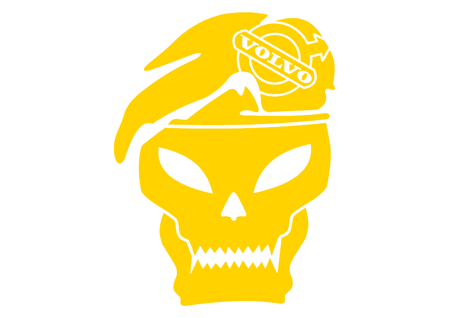 Sticker - VOLVO SKULL 3