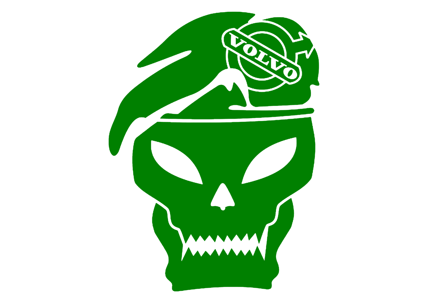 Sticker - VOLVO SKULL 3