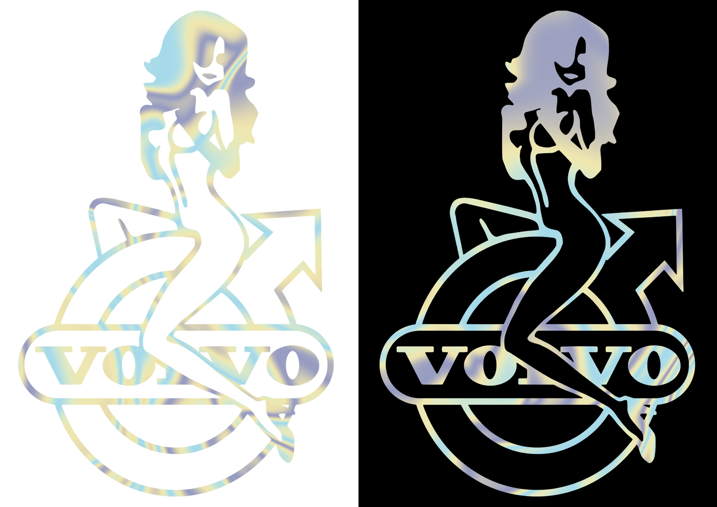 Sticker - VOLVO GIRL 4