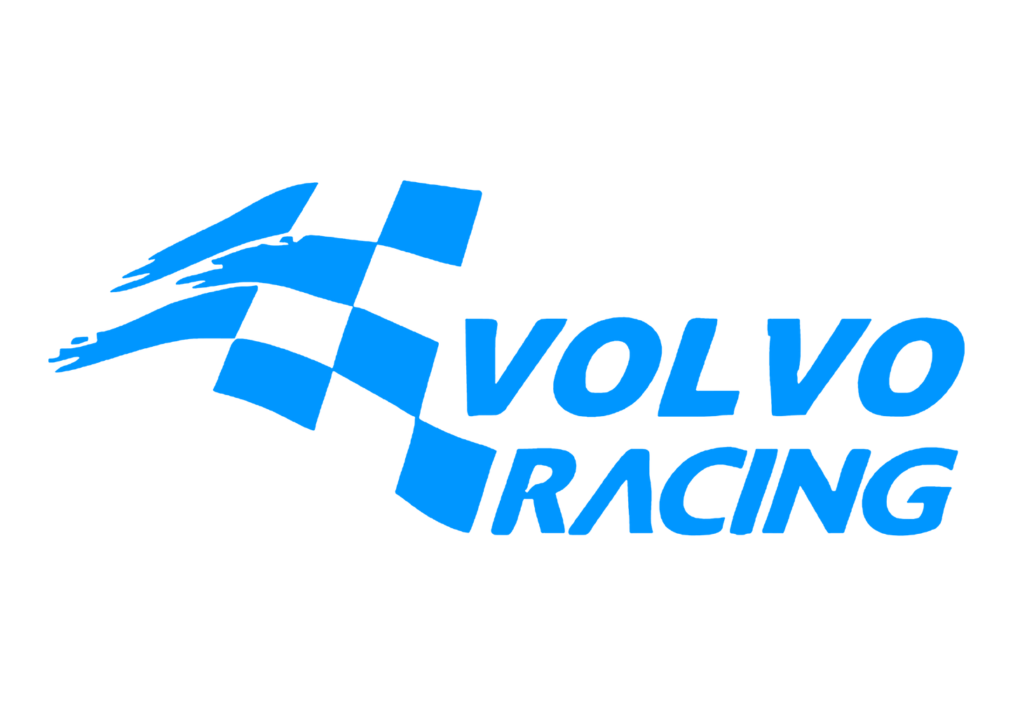 Sticker - VOLVO RACING FLAG
