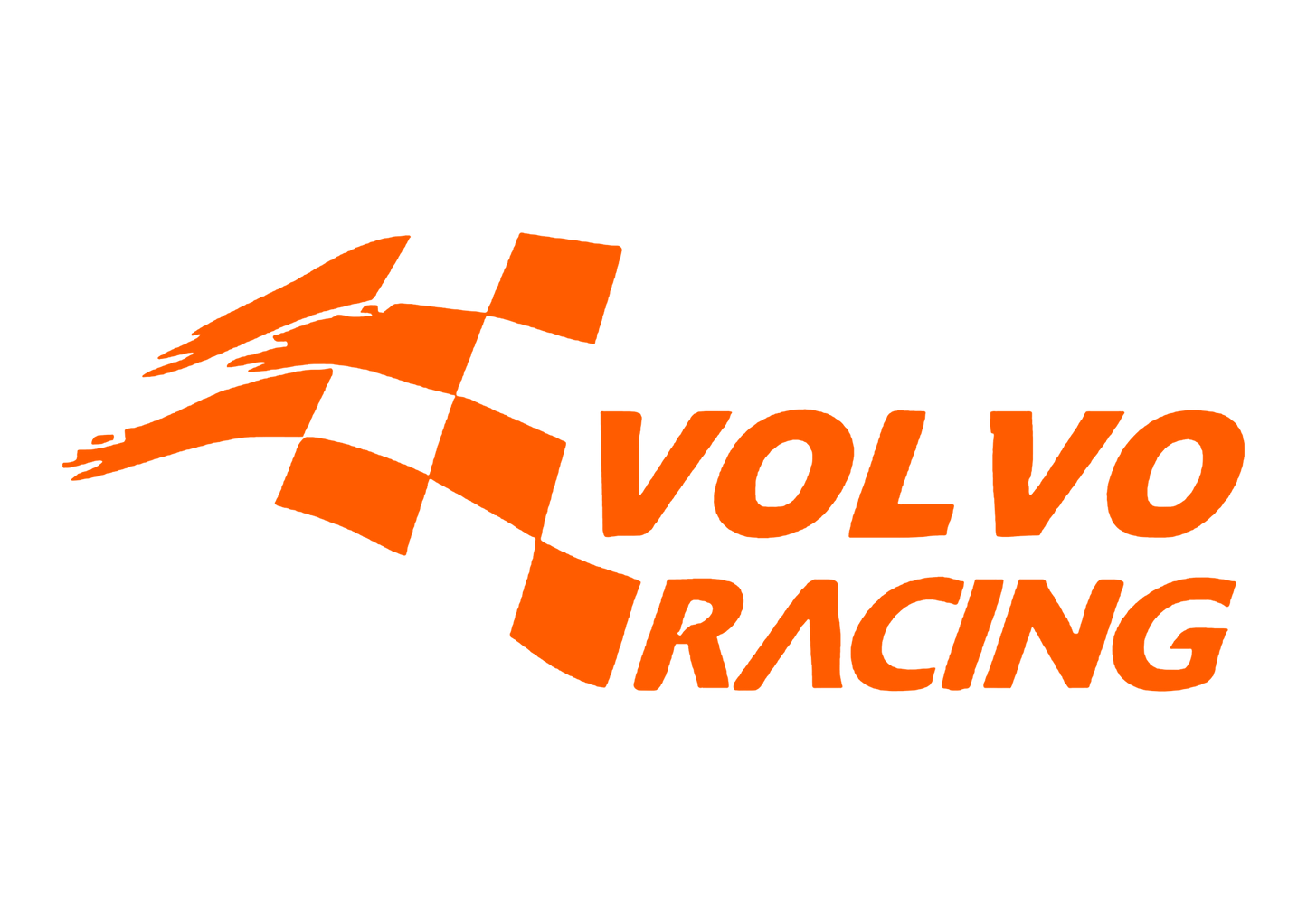 Sticker - VOLVO RACING FLAG