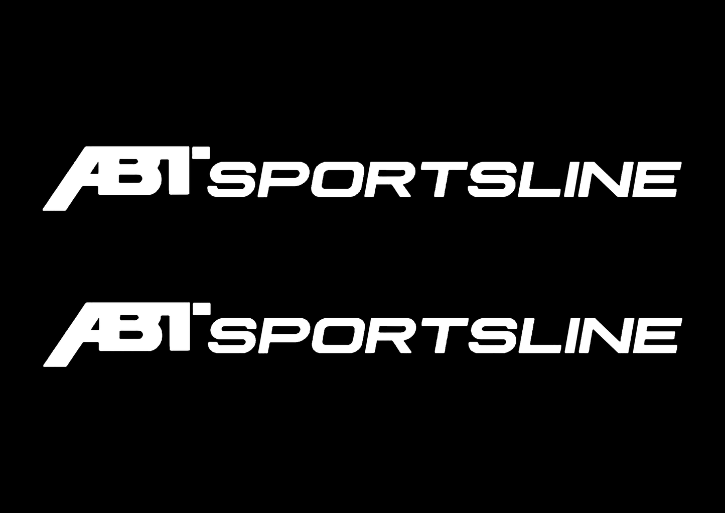 Sticker Set - X2 ABT SPORTSLINE