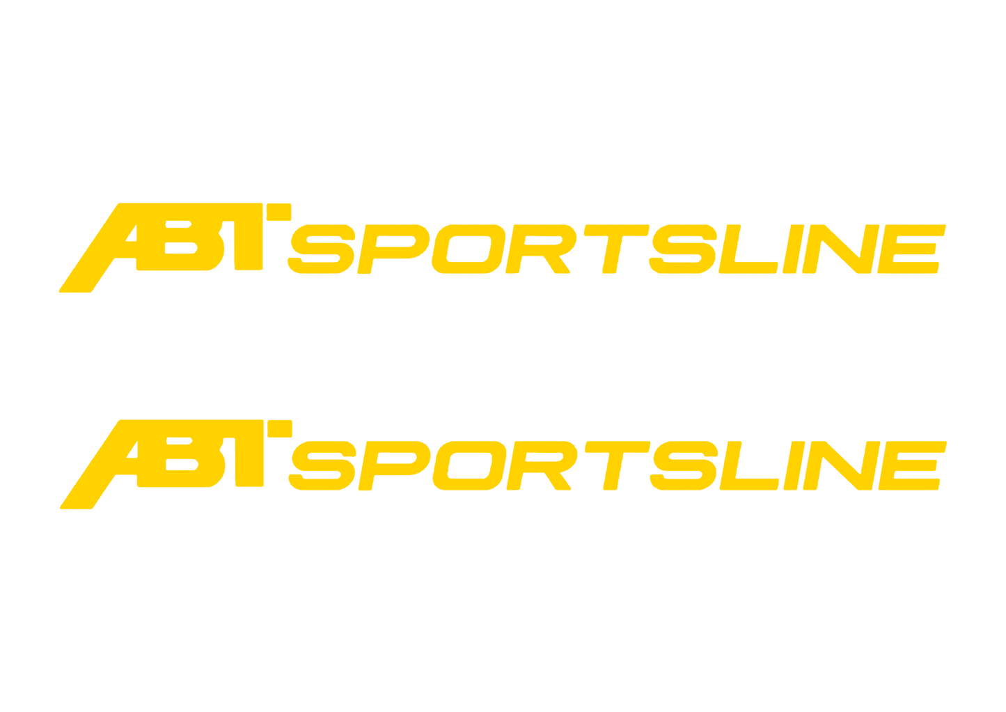 Sticker Set - X2 ABT SPORTSLINE