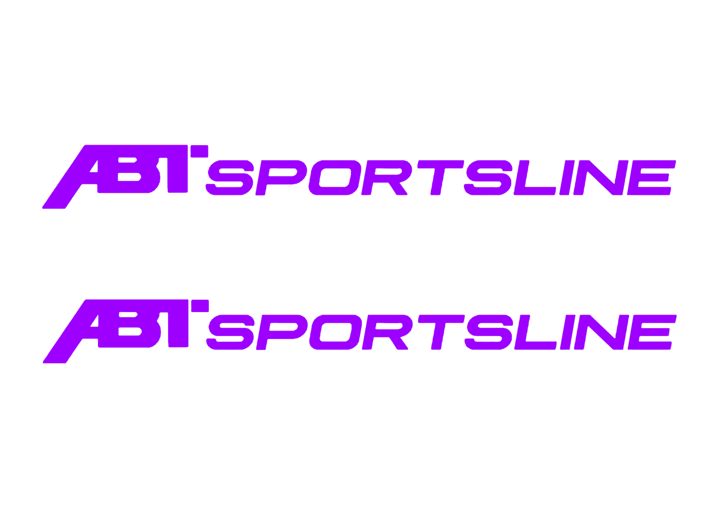 Sticker Set - X2 ABT SPORTSLINE