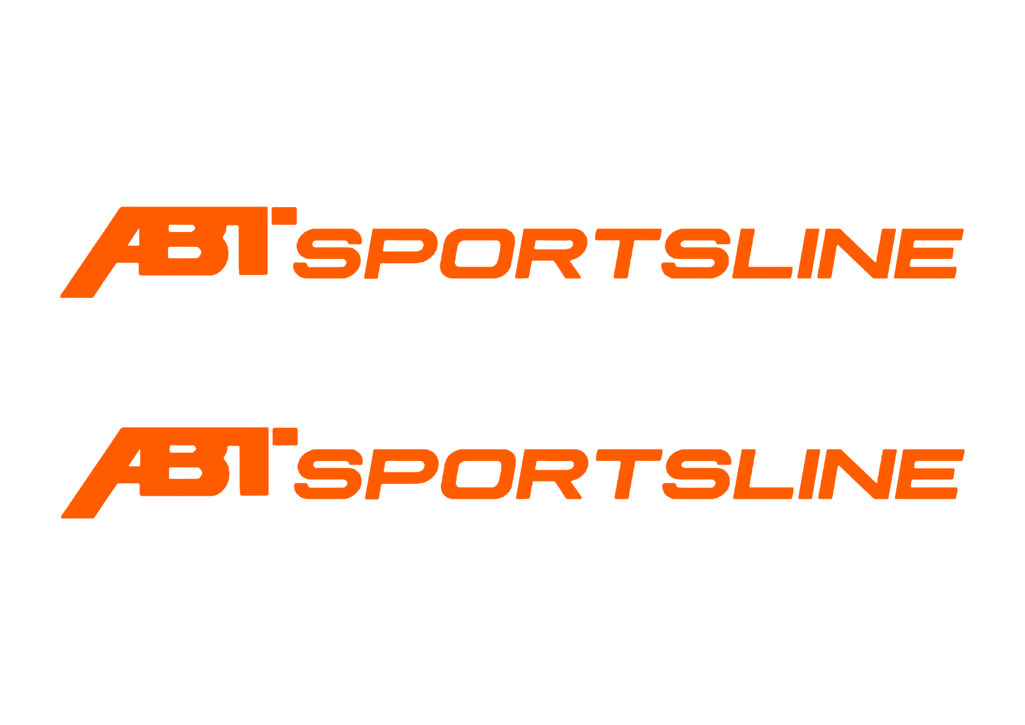 Sticker Set - X2 ABT SPORTSLINE