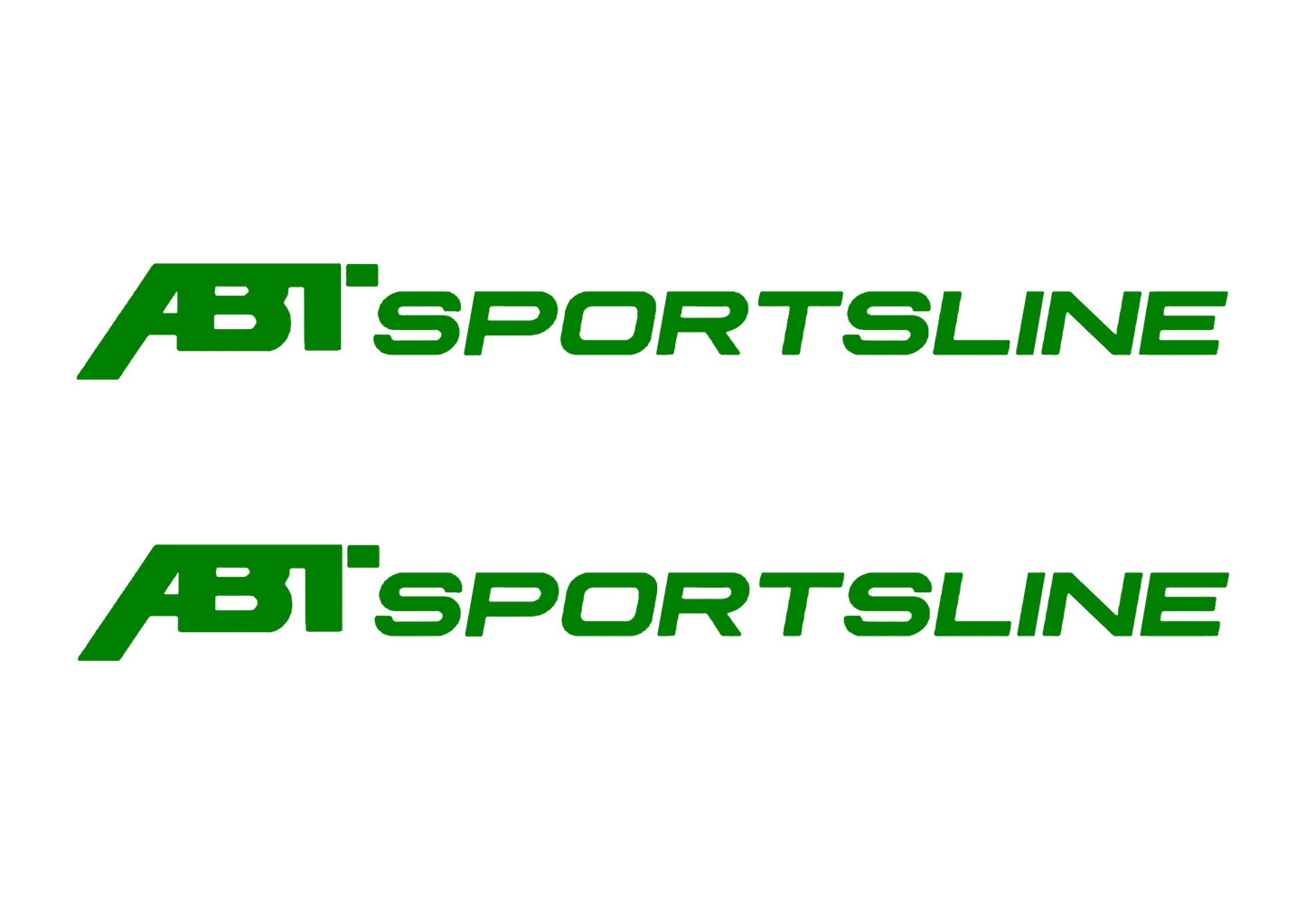 Sticker Set - X2 ABT SPORTSLINE