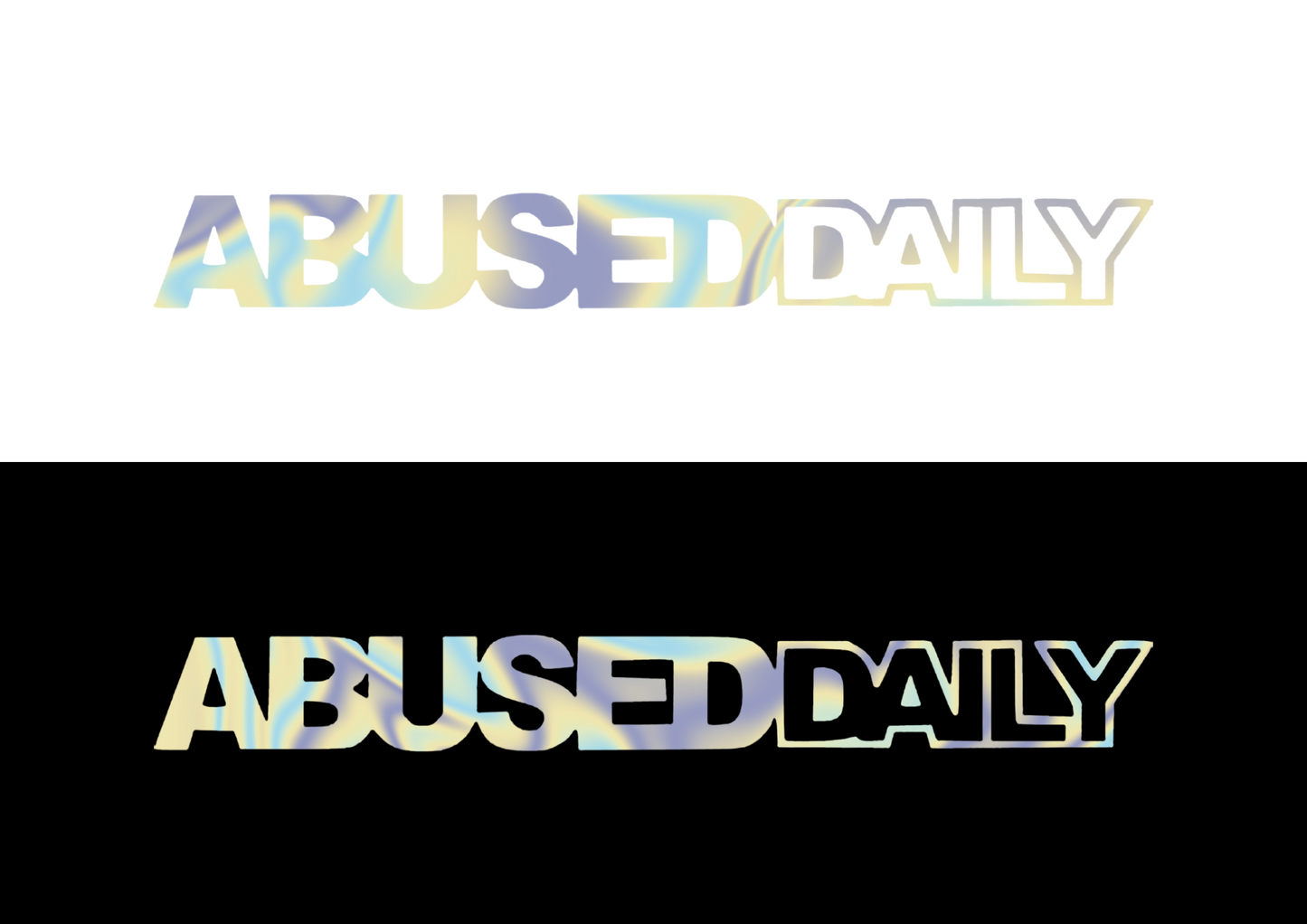 Sticker - ABUSED DAILY