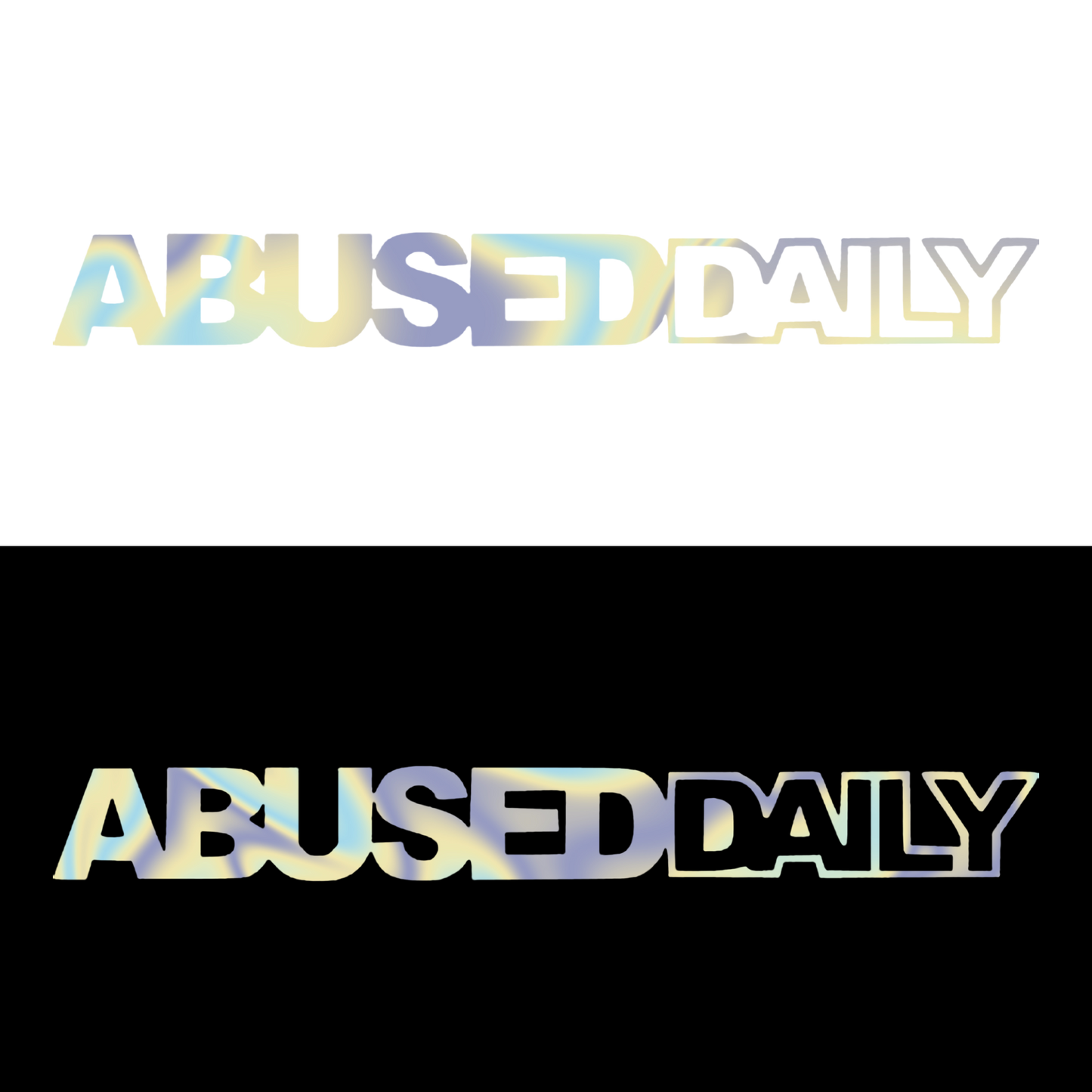 Sticker - ABUSED DAILY