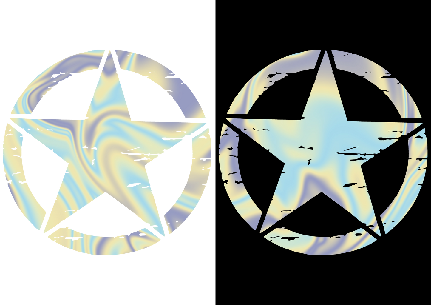Sticker - ARMY STAR