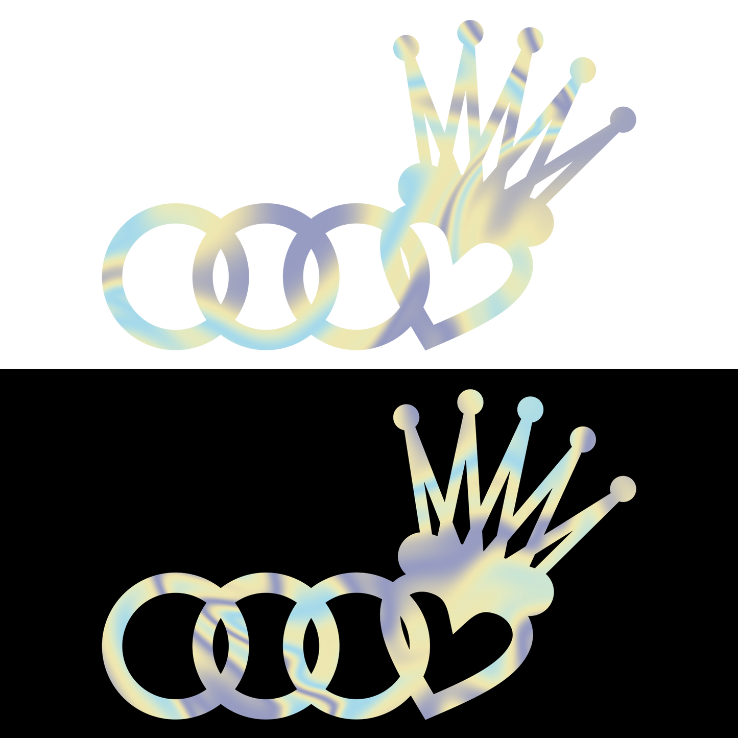 Sticker - AUDI CROWN 2