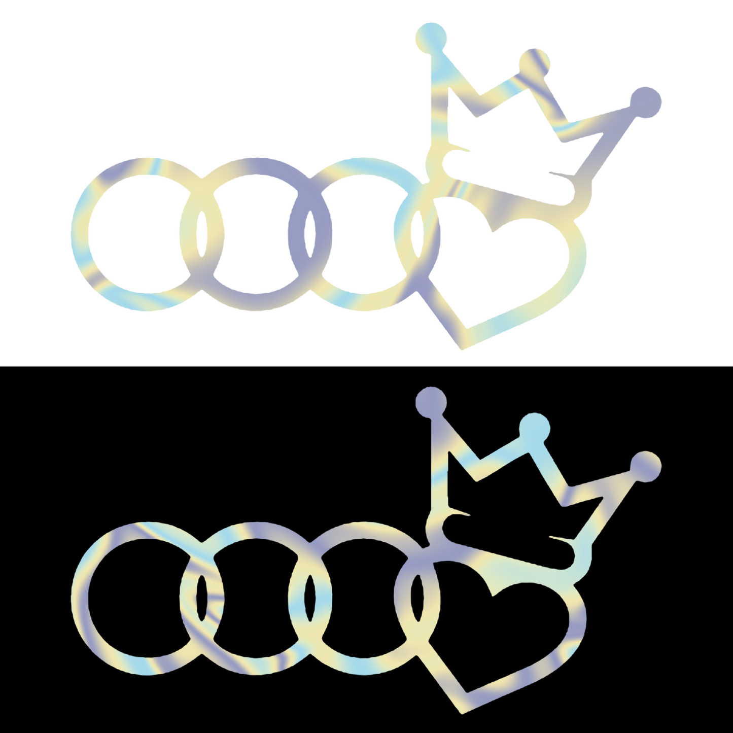 Sticker - AUDI CROWN 3