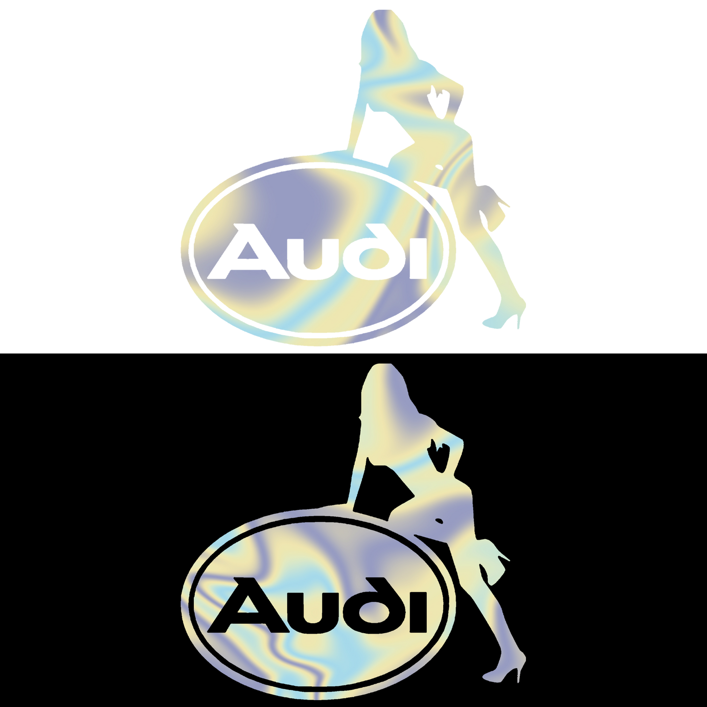 Sticker - AUDI GIRL 2