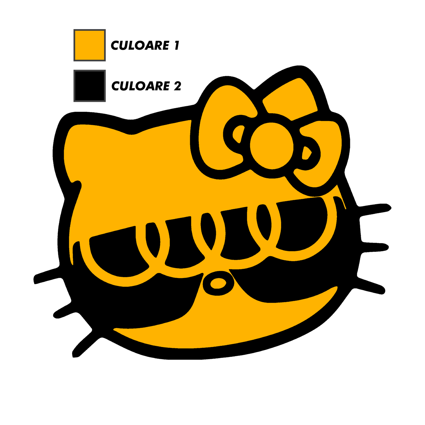 Sticker - AUDI HELLO KITTY