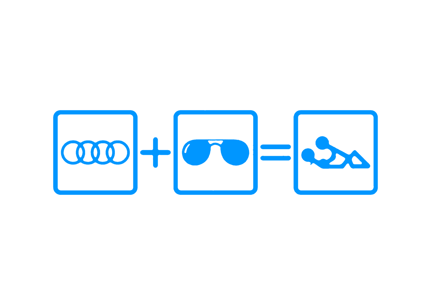 Sticker - AUDI + OCHELARI