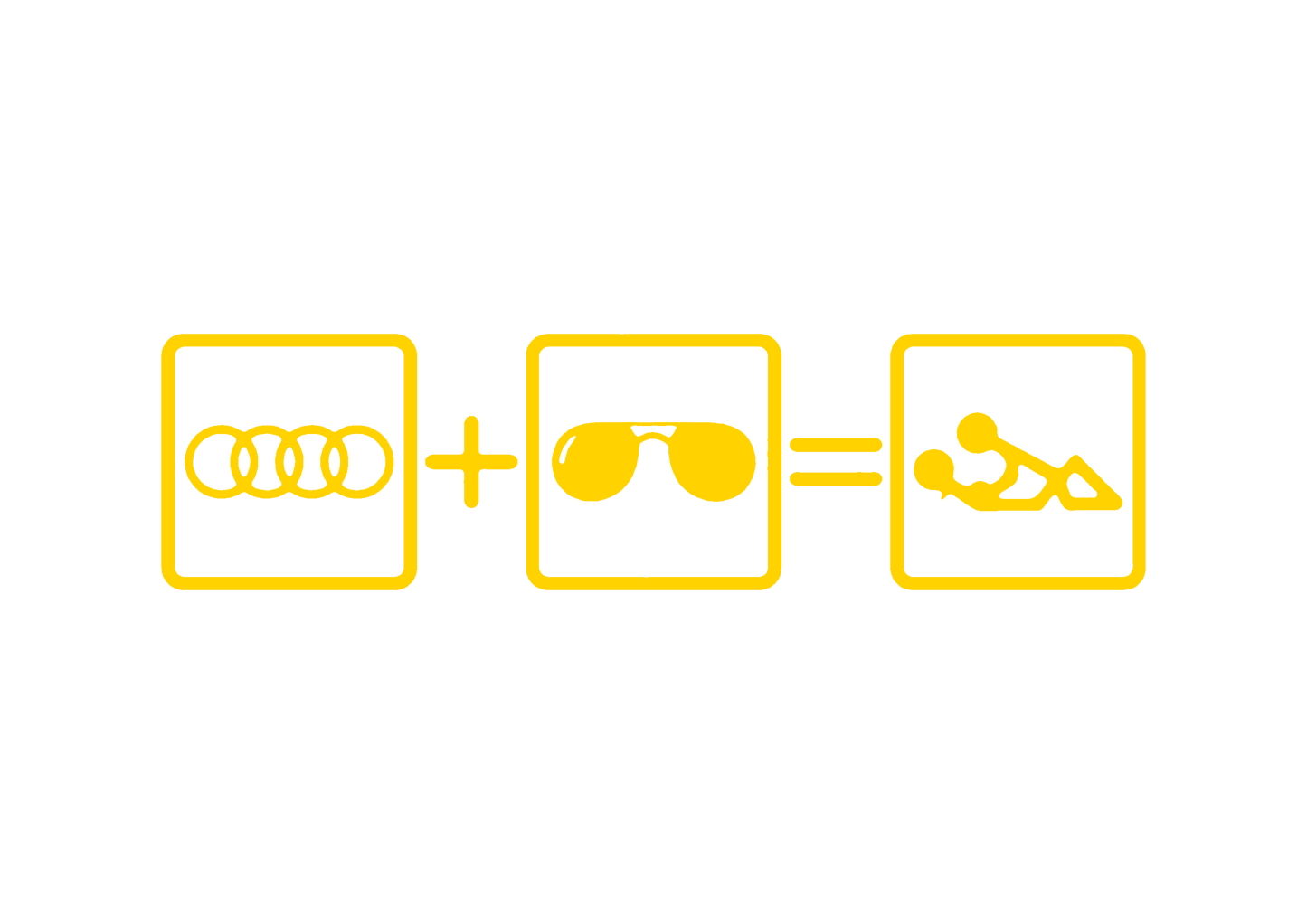 Sticker - AUDI + OCHELARI
