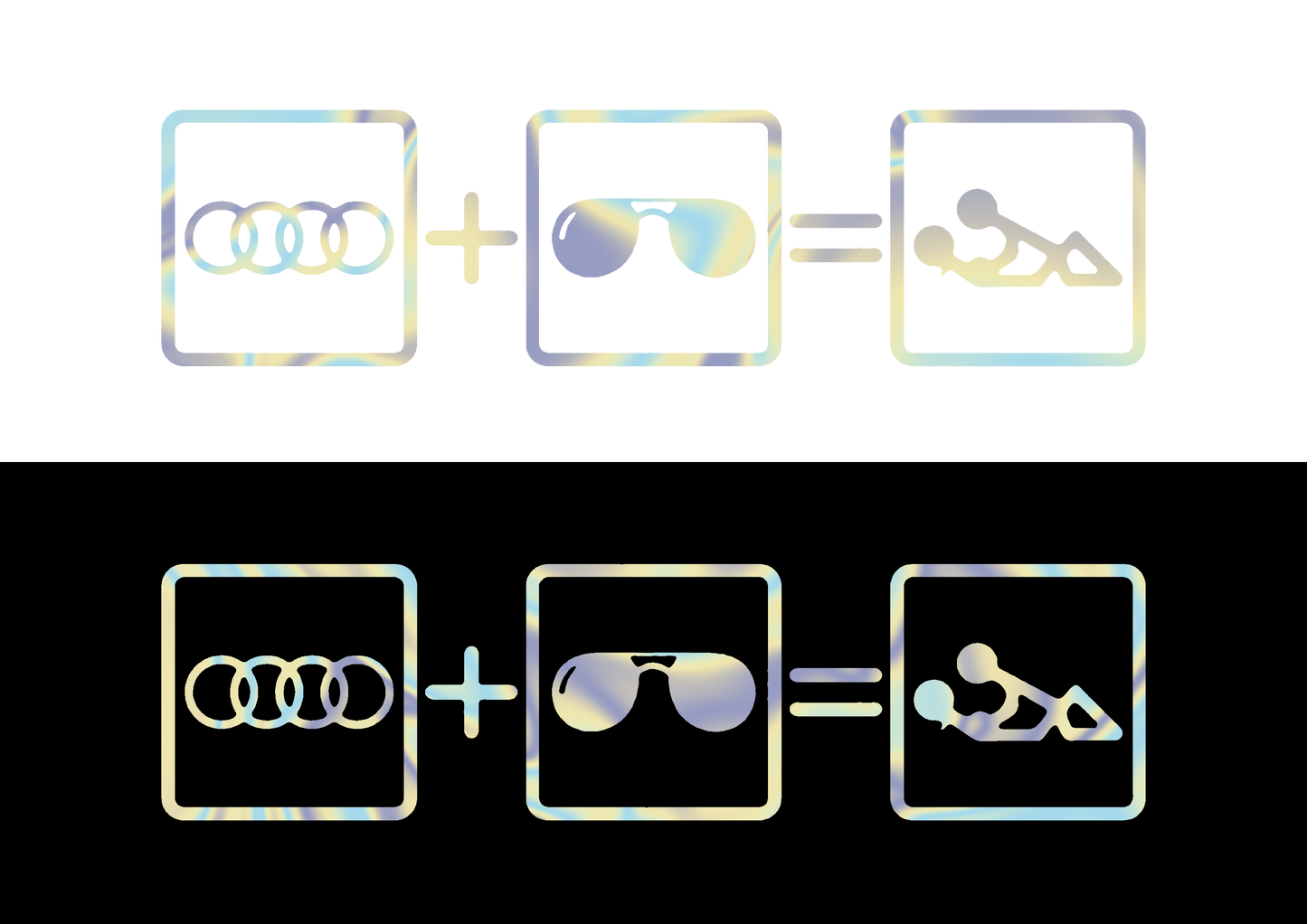 Sticker - AUDI + OCHELARI